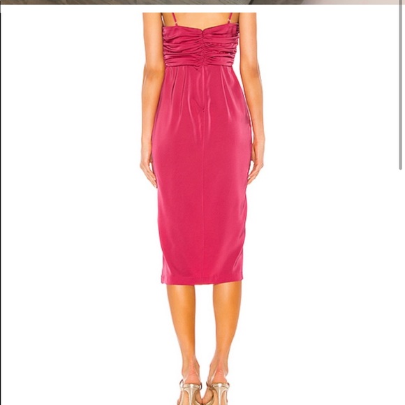NBD pink midi dress size xxs - Picture 2 of 4